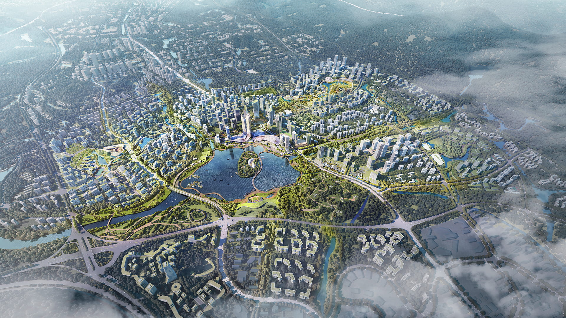 Sino-Singapore Guangzhou Knowledge City Re-Master Plan